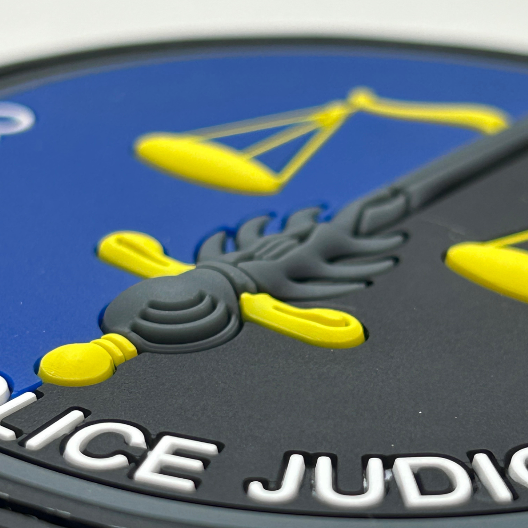 Écusson d'Officier de Police Judiciaire en PVC