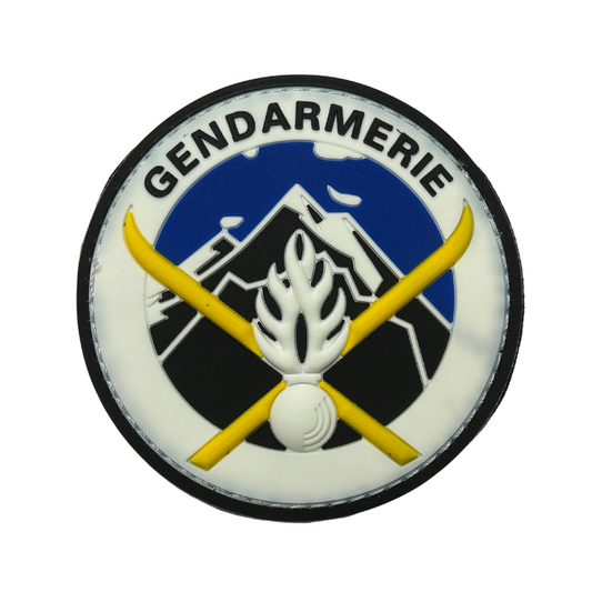 Écusson montagne en PVC