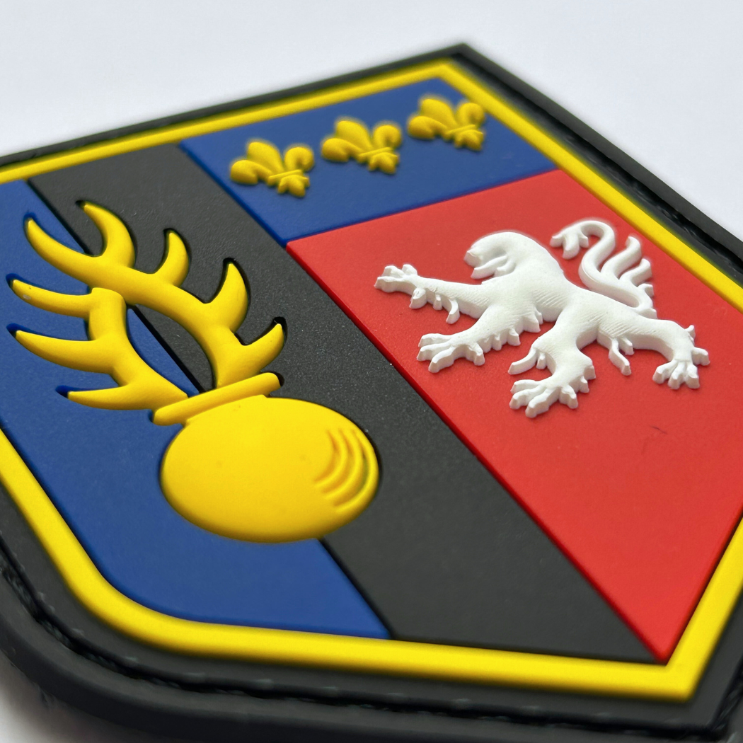Gendarmerie mobile de la zone de défense de Lyon - Écusson PVC