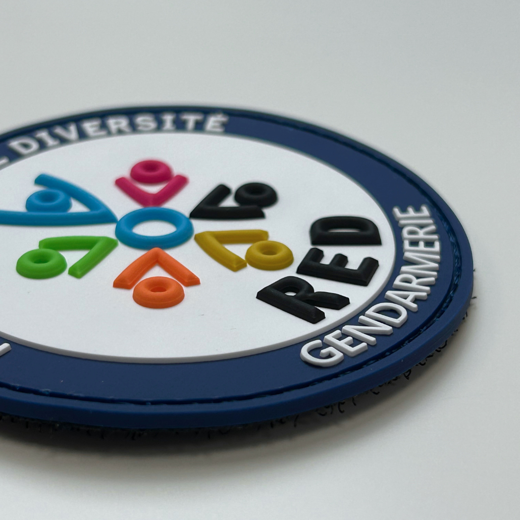 écusson référent égalité diversité gendarmerie - RED