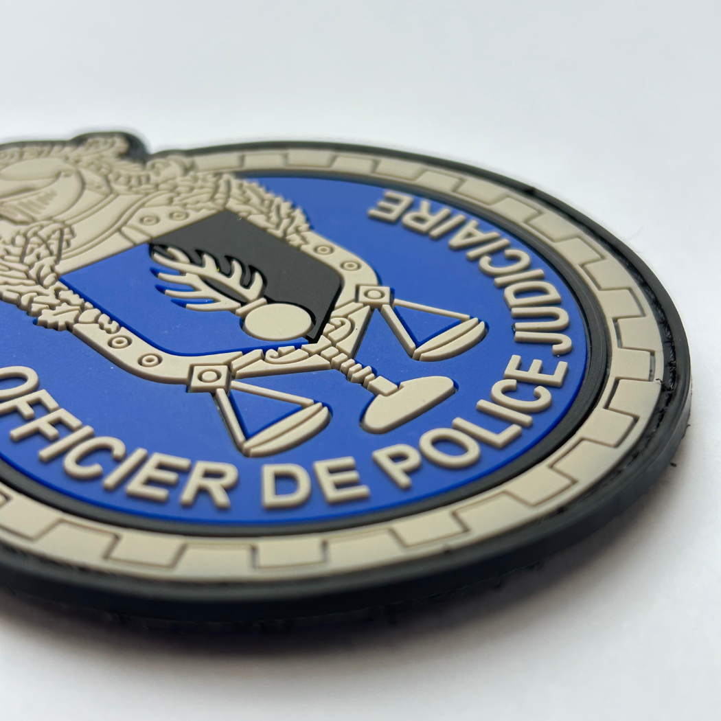 Écusson d'Officier de Police Judiciaire BMO en PVC