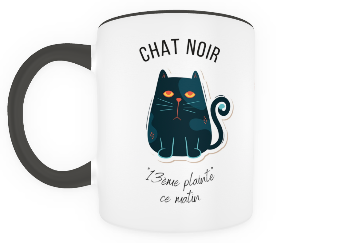 Mug chat noir