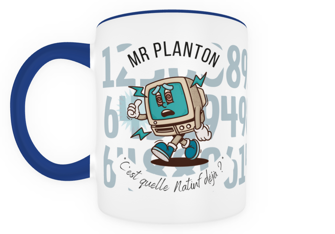 Mug Monsieur planton